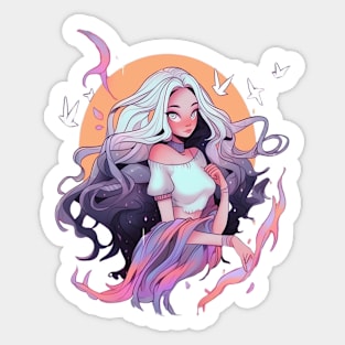 Magical Girl Sticker